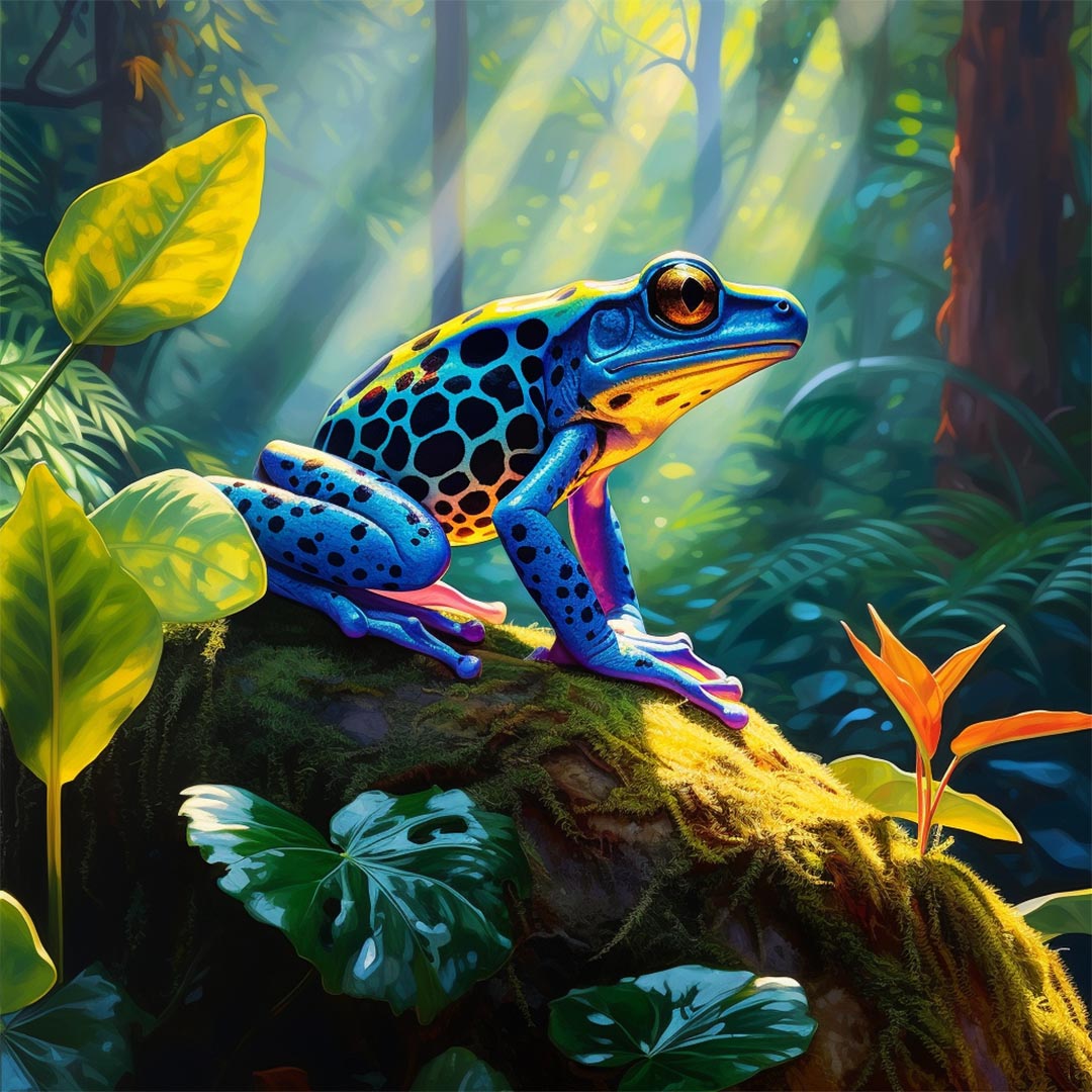 Blue Frog Communications Logo